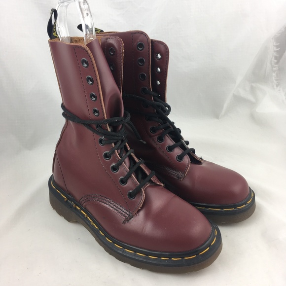vintage cherry red doc martens